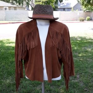 American Eagle Outfitters genuine suede jacket